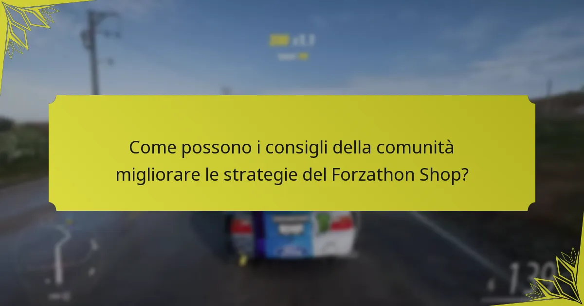 Quali oggetti nel Forzathon Shop offrono il miglior valore?