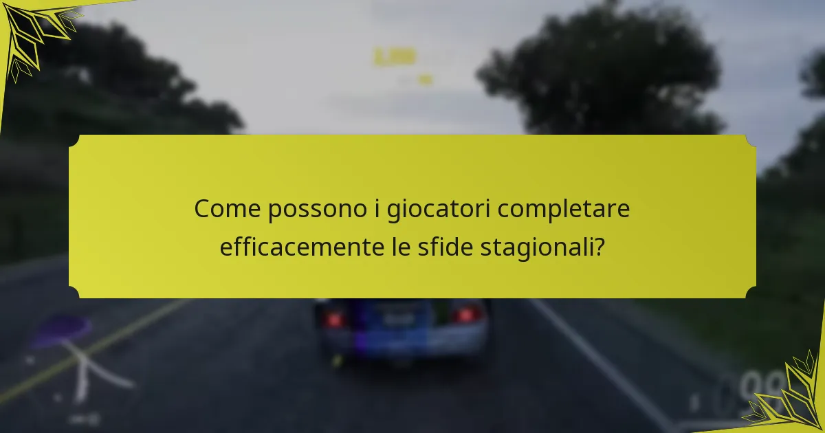 Quali ricompense possono guadagnare i giocatori dalle sfide stagionali?