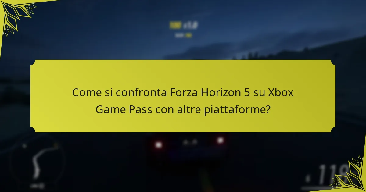 Come vengono distribuite le ricompense in Forza Horizon 5 per gli utenti di Xbox Game Pass?
