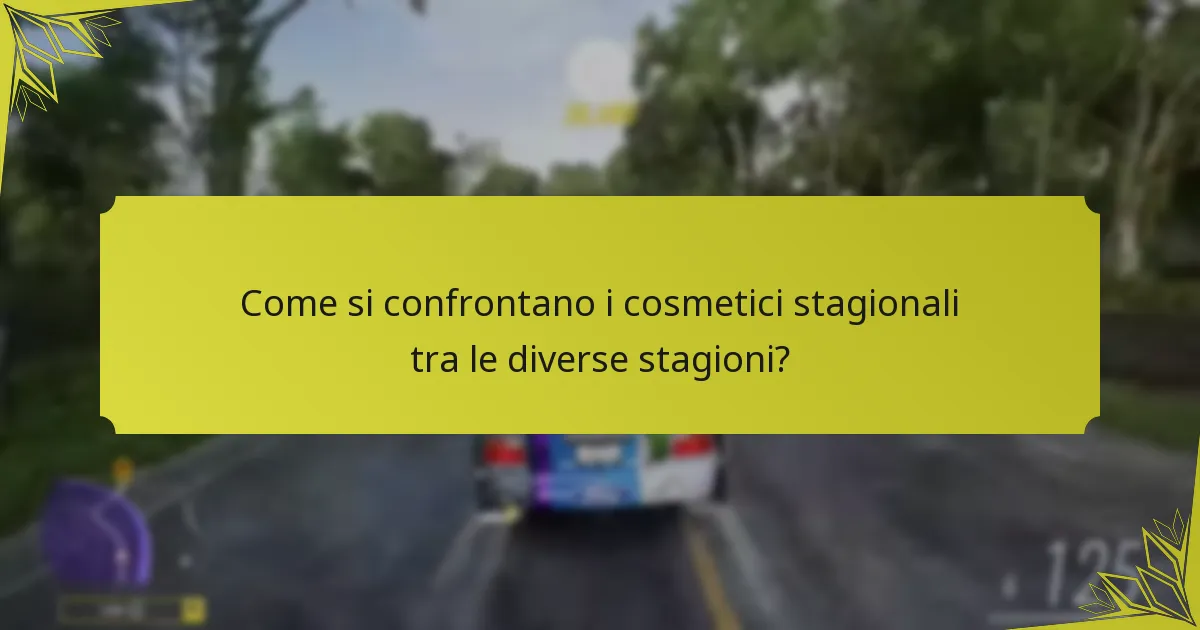 Quali eventi stagionali presentano cosmetici esclusivi?