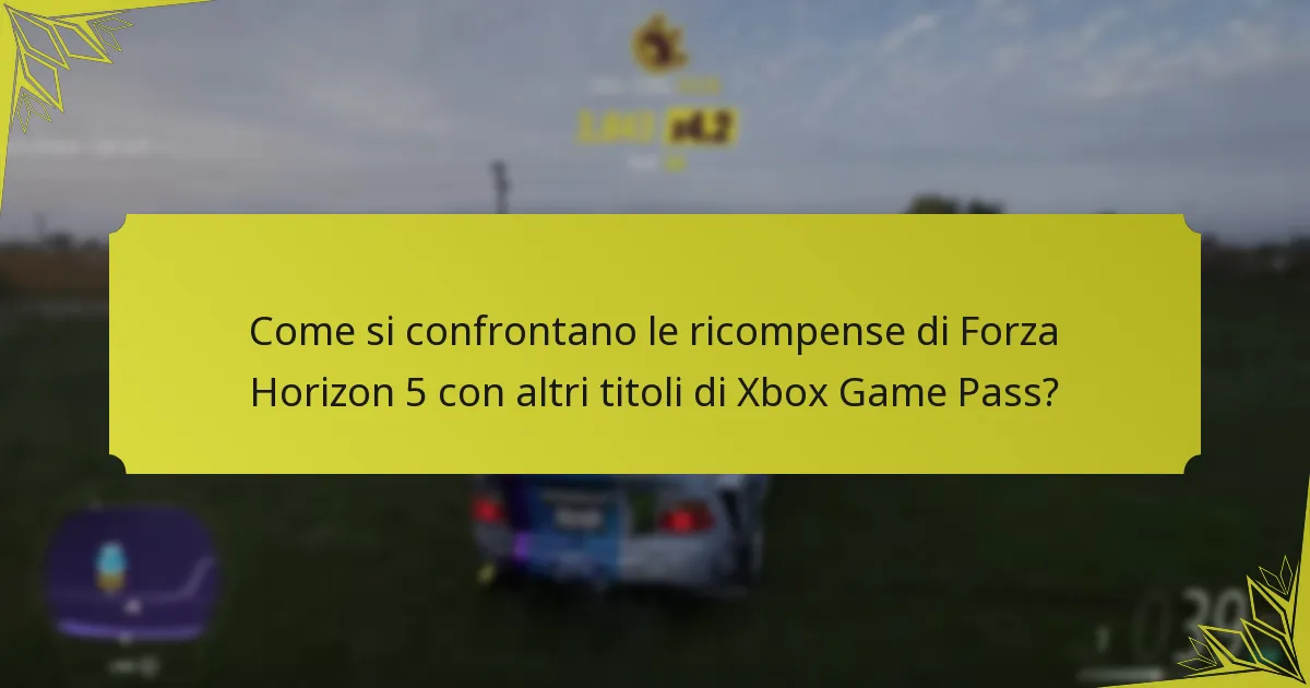 Qual è il feedback della comunità sulle ricompense di Forza Horizon 5?
