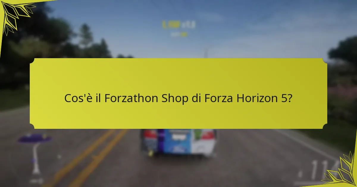 Quando il Forzathon Shop aggiorna i suoi oggetti?