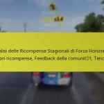 Analisi delle Ricompense Stagionali di Forza Horizon 5: Migliori ricompense, Feedback della comunità, Tendenze