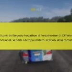 Sconti del Negozio Forzathon di Forza Horizon 5: Offerte promozionali, Vendite a tempo limitato, Reazioni della comunità