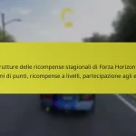 Strutture delle ricompense stagionali di Forza Horizon 5: sistemi di punti, ricompense a livelli, partecipazione agli eventi