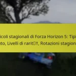 Veicoli stagionali di Forza Horizon 5: Tipi di auto, Livelli di rarità, Rotazioni stagionali