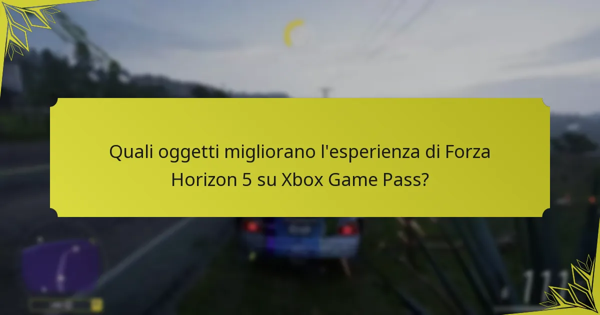 Quali meccaniche di gioco definiscono Forza Horizon 5 su Xbox Game Pass?