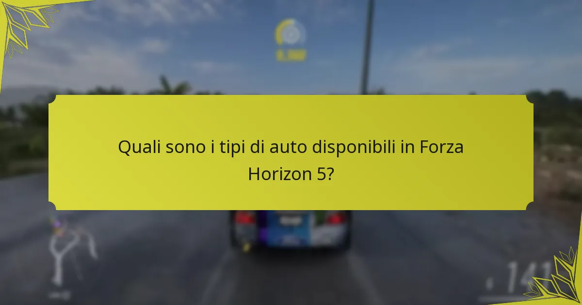 Quali sono le rotazioni stagionali per i veicoli in Forza Horizon 5?