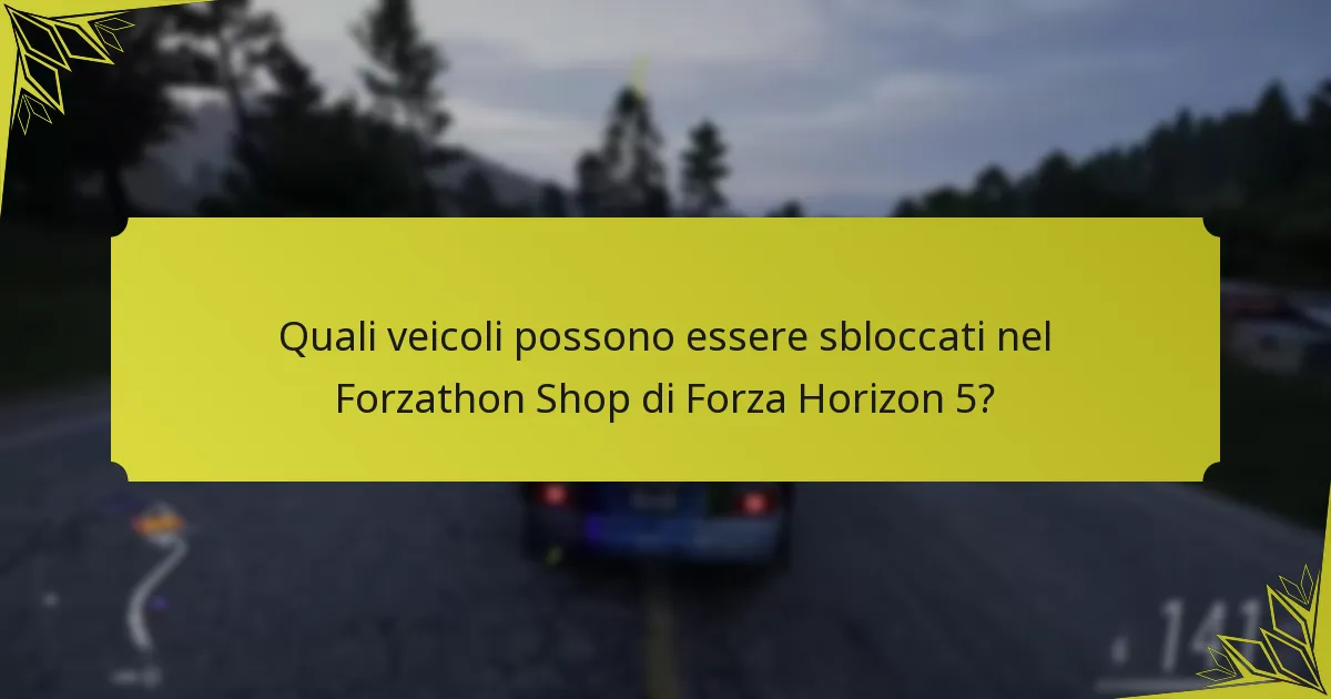 Come possono i giocatori ottimizzare la loro esperienza nel Forzathon Shop?
